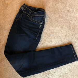 Silver Suki mid rise super skinny jeans